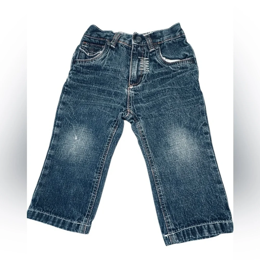 Arizona “Rockstar” Tee + French Toast Jeans – Baby Boy Outfit (18 Months)